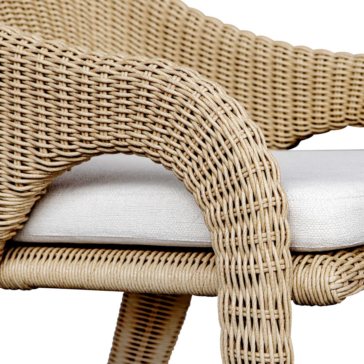 Kavali Outdoor Wicker Dining Armchair