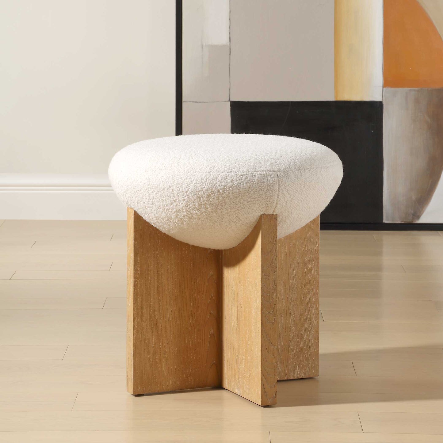 Lainie Minimalist Accent Stool