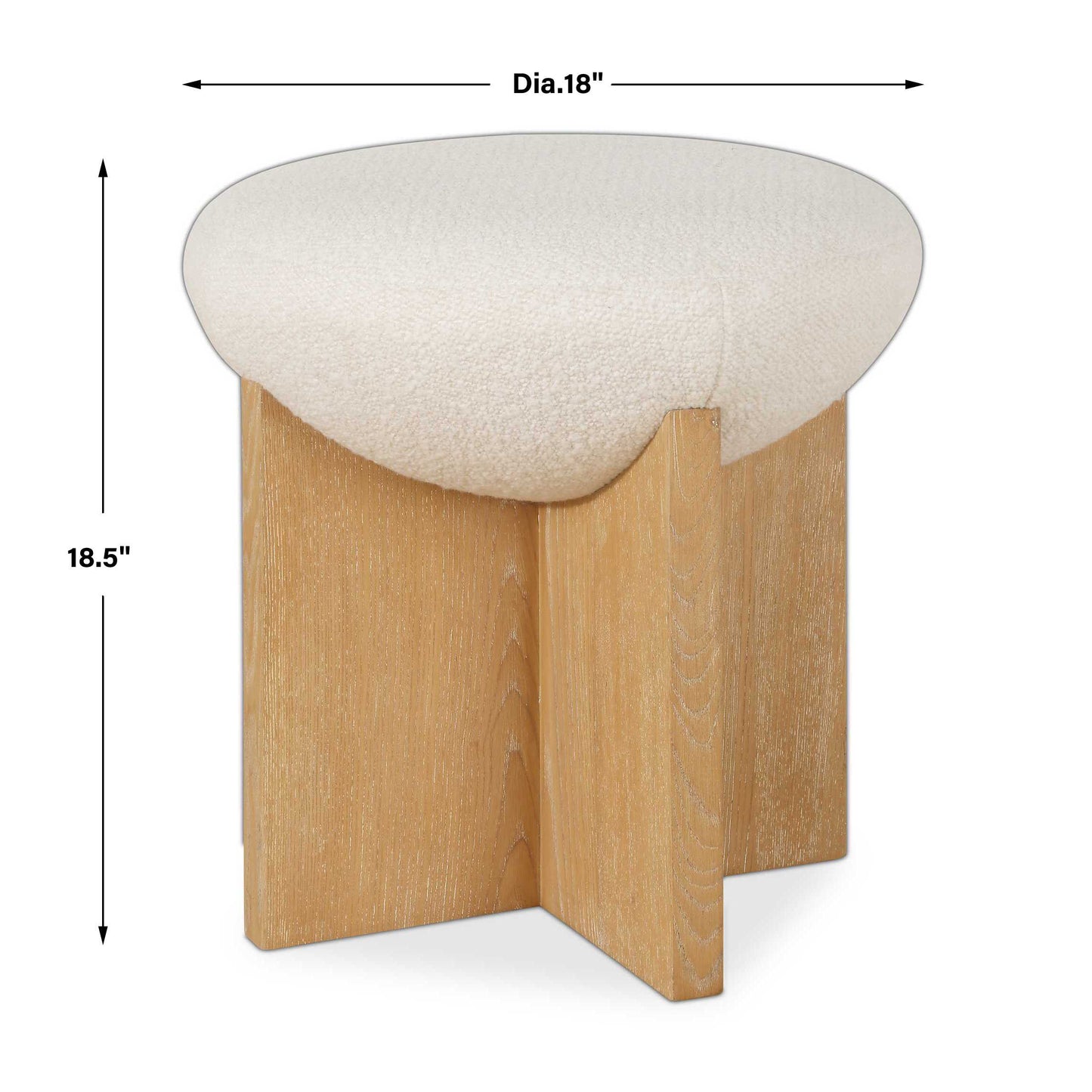 Lainie Minimalist Accent Stool