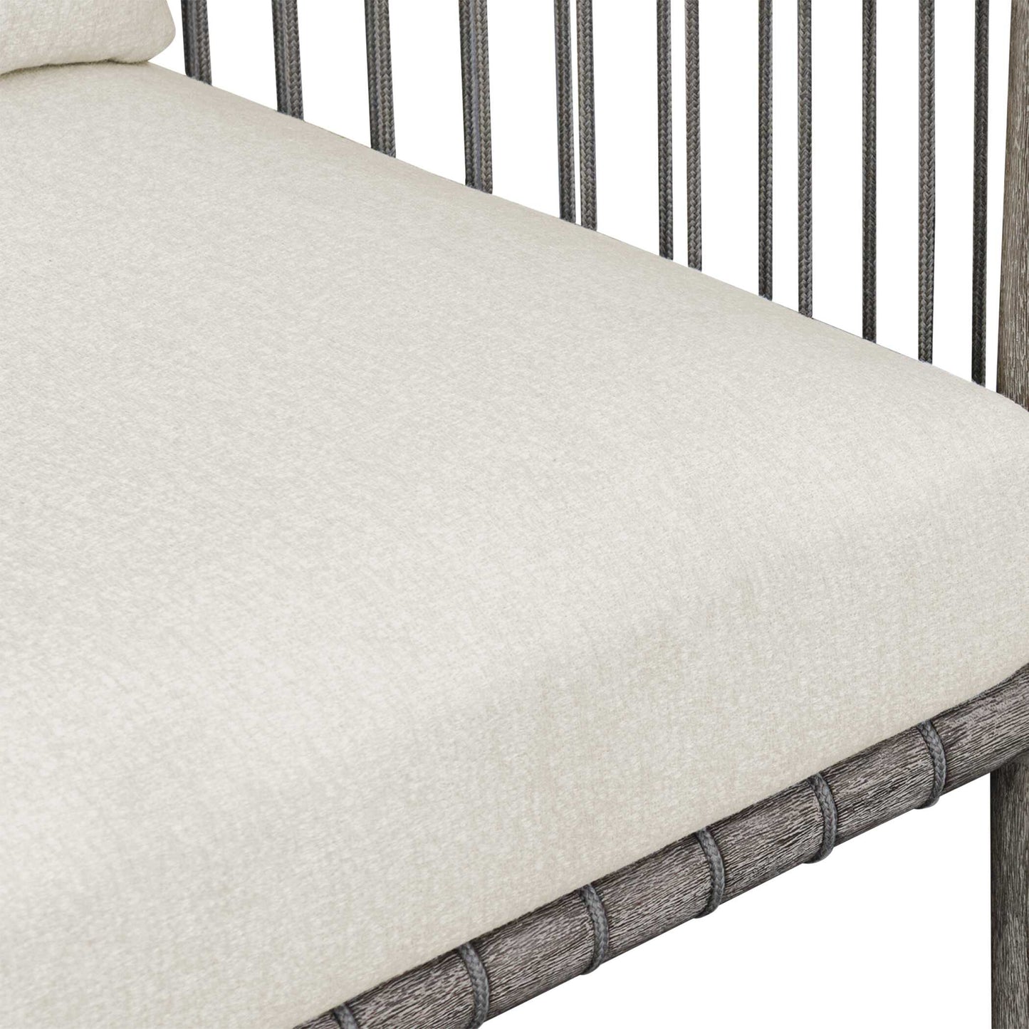 Borneo White Outdoor Dining Chair