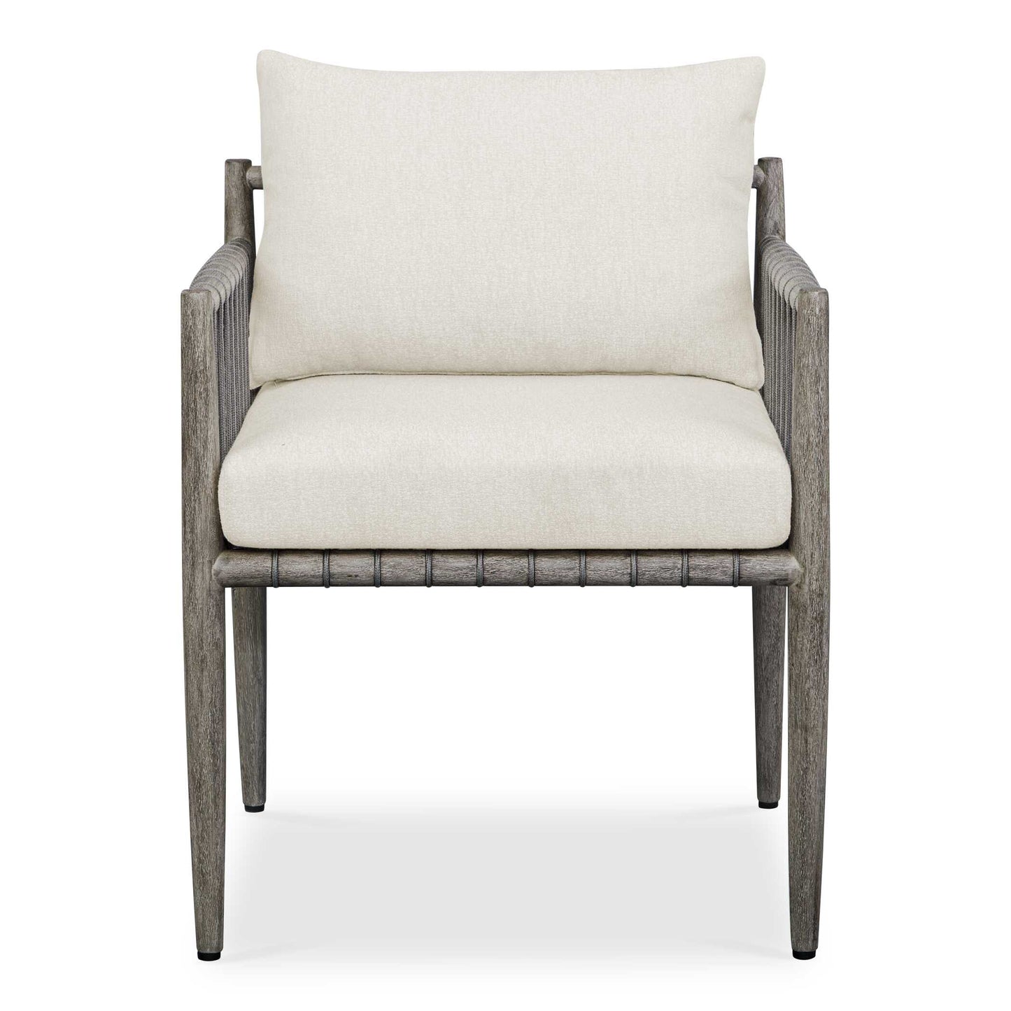 Borneo White Outdoor Dining Chair