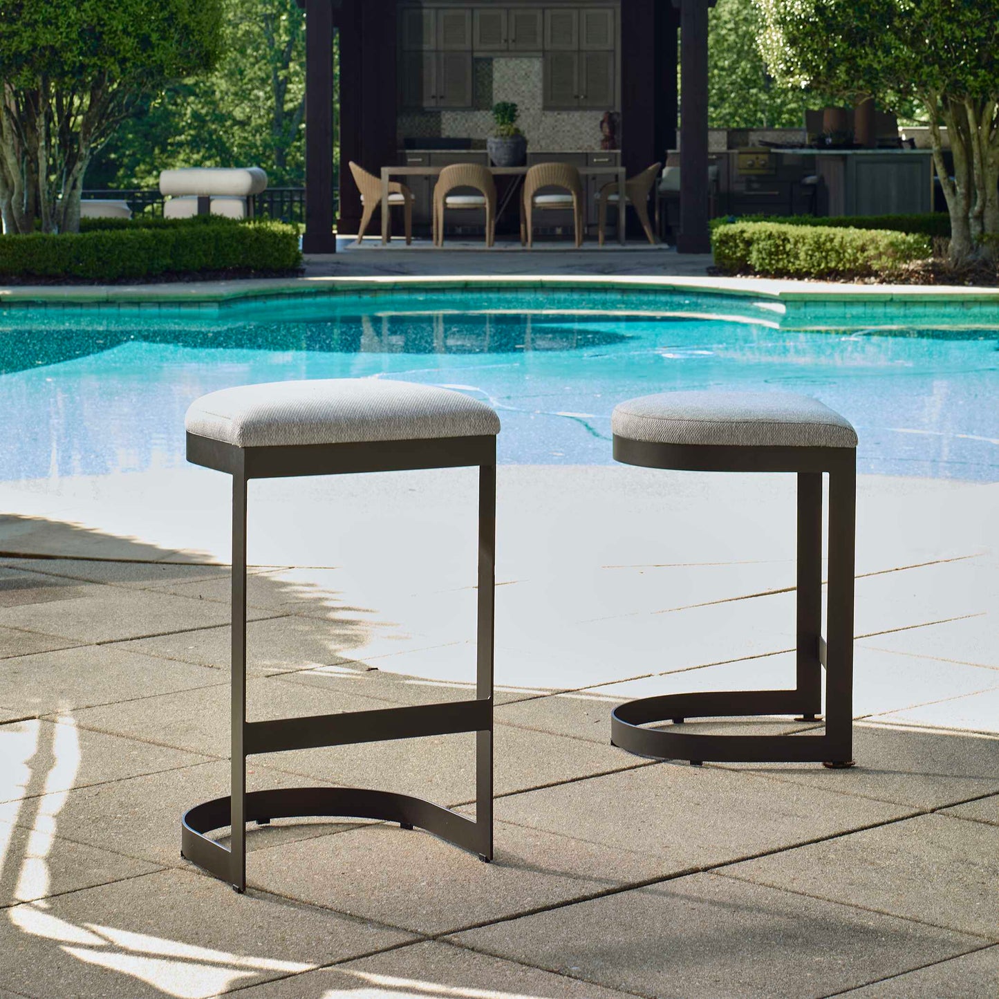 Maude Outdoor Bar Stool