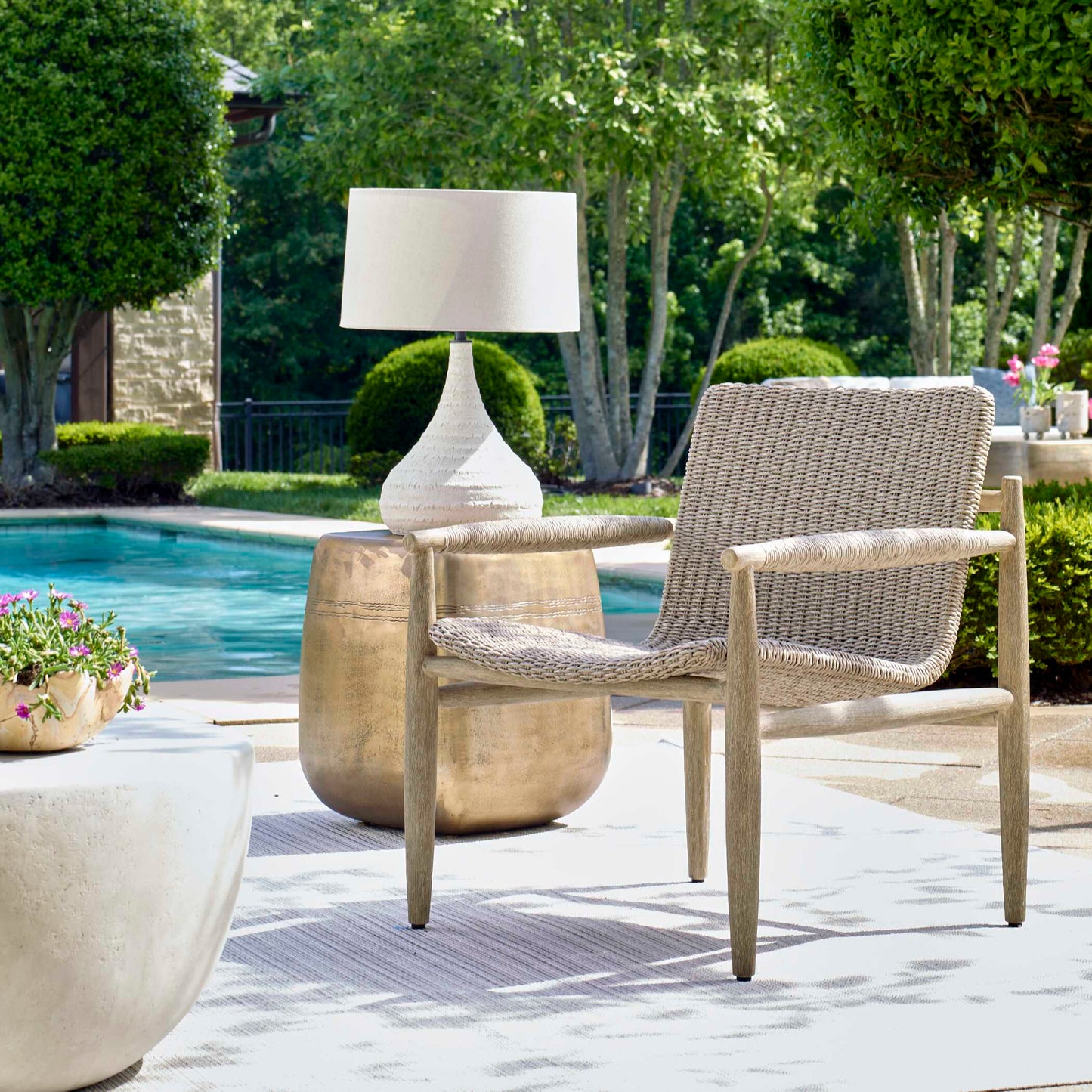 Sumba Wicker Outdoor Lounge Chair