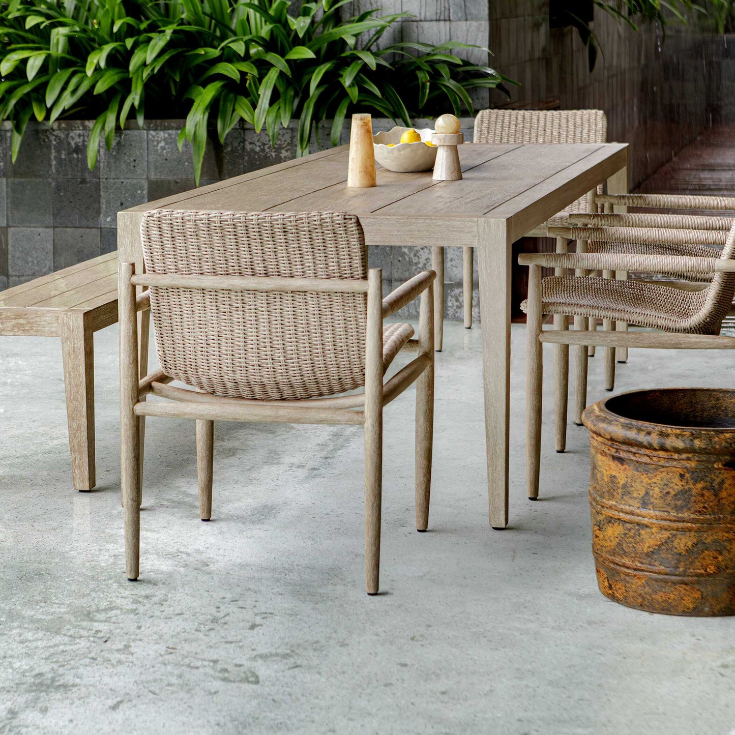 Kirkham Wooden Outdoor Dining Table