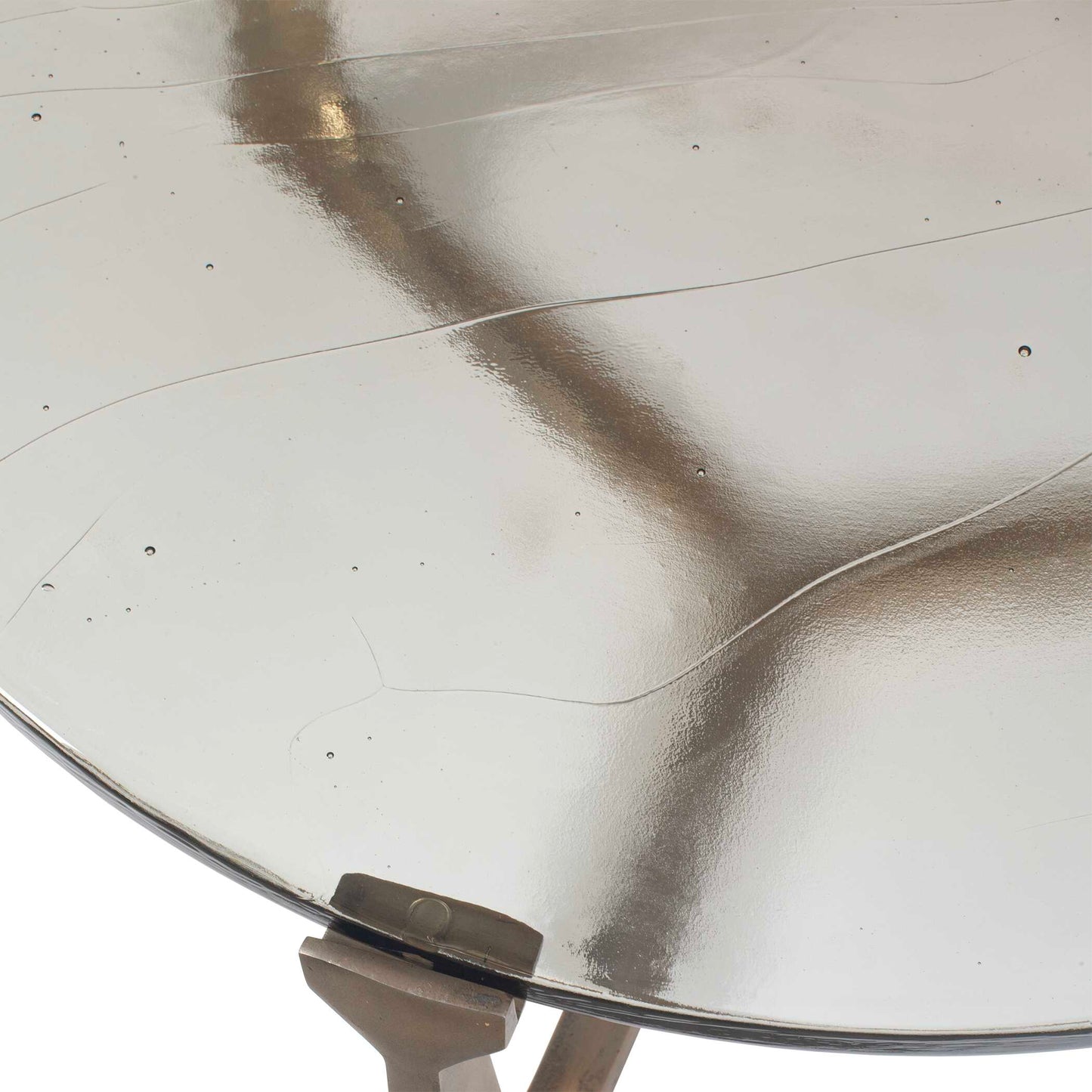 Bohdi Outdoor Brass Coffee Table