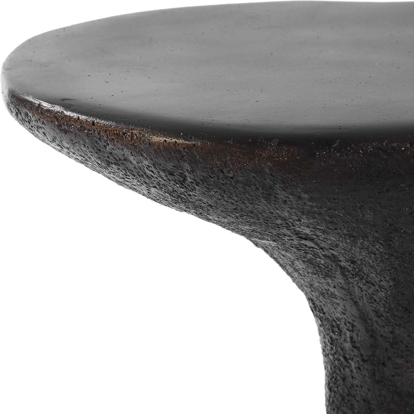 Milan Outdoor Dark Bronze Drink Table