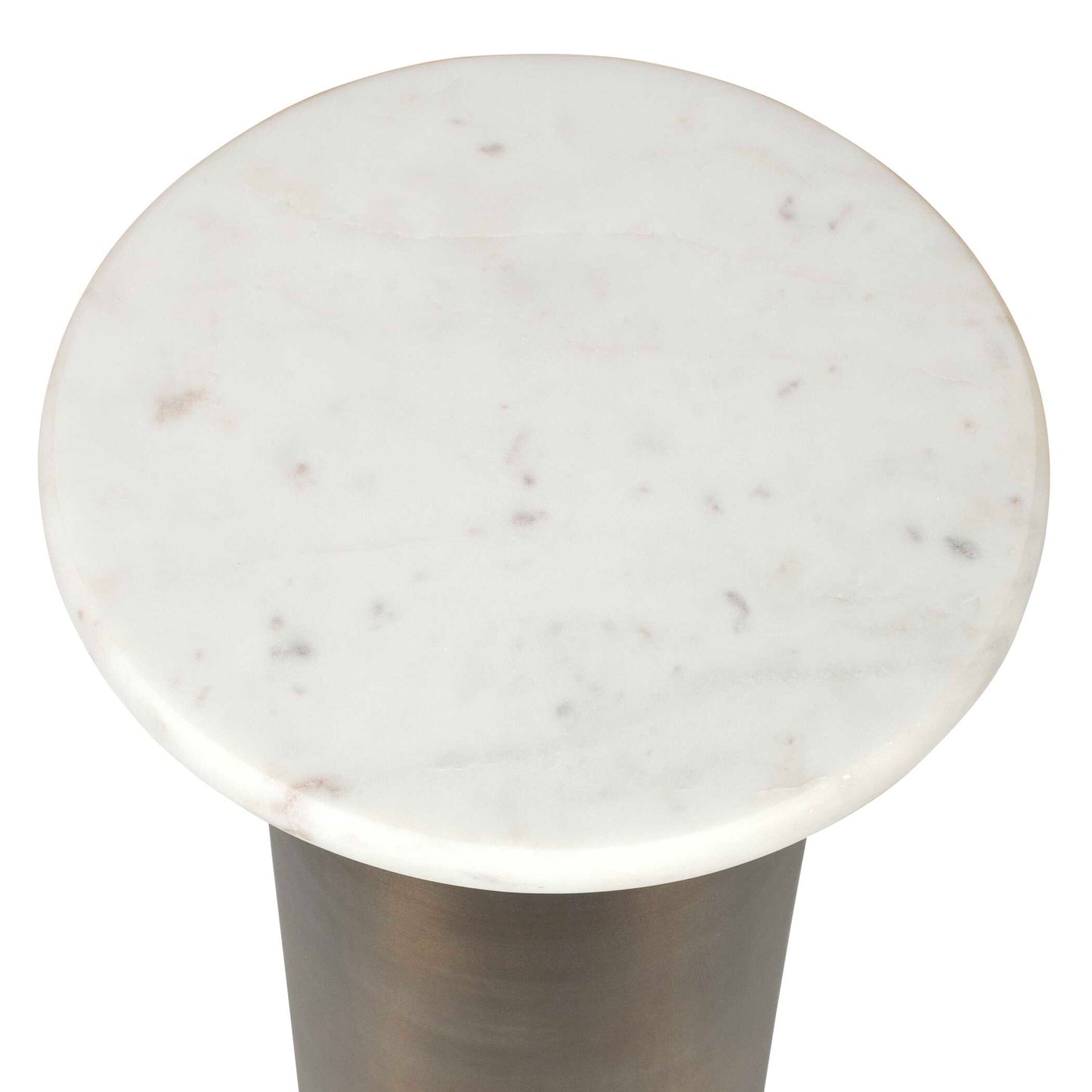 Reiss Marble & Brass Drink Table