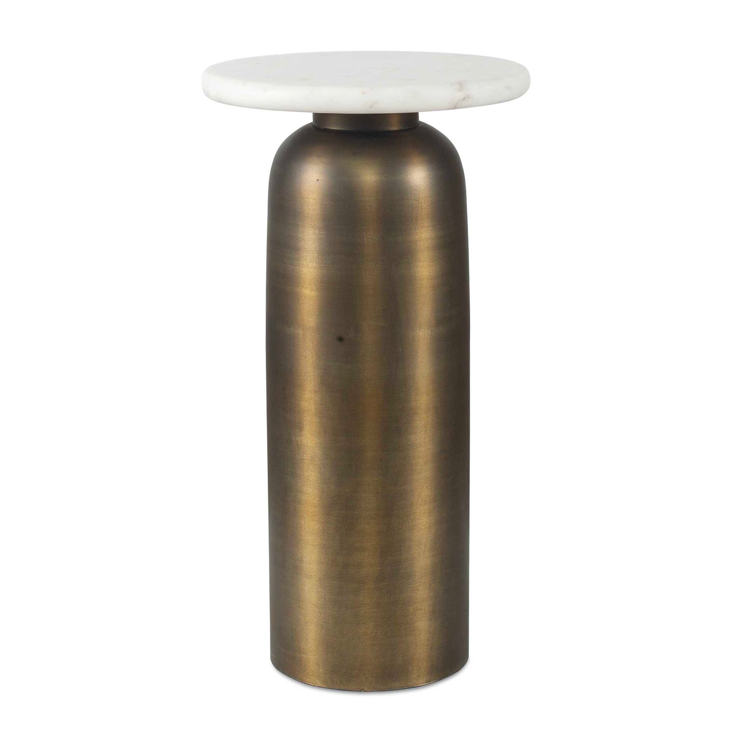 Reiss Marble & Brass Drink Table