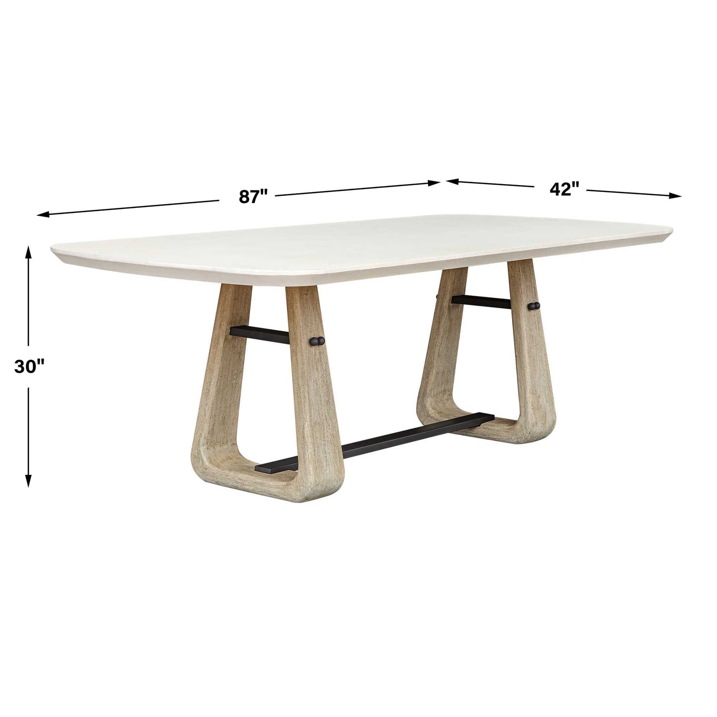 Circa Concrete Outdoor Dining Table
