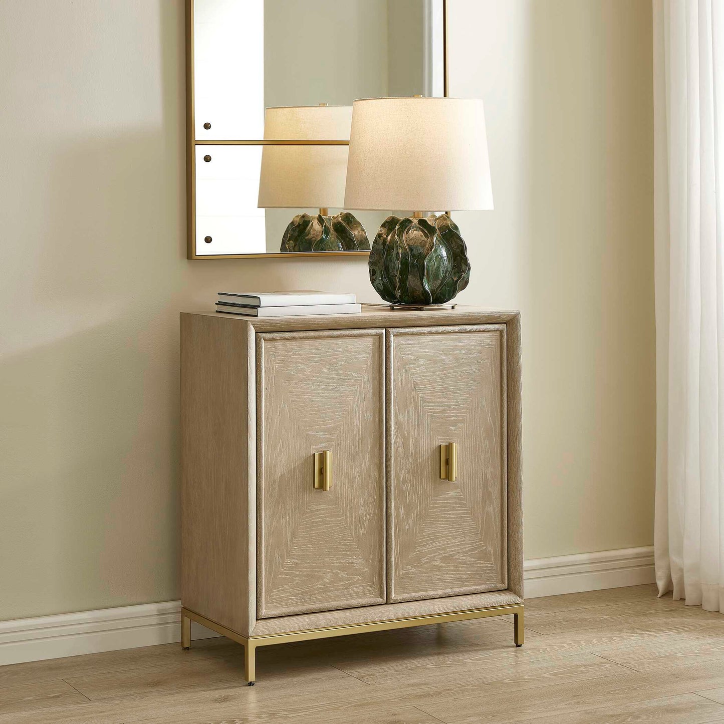Alessia Washed 2 Door Cabinet
