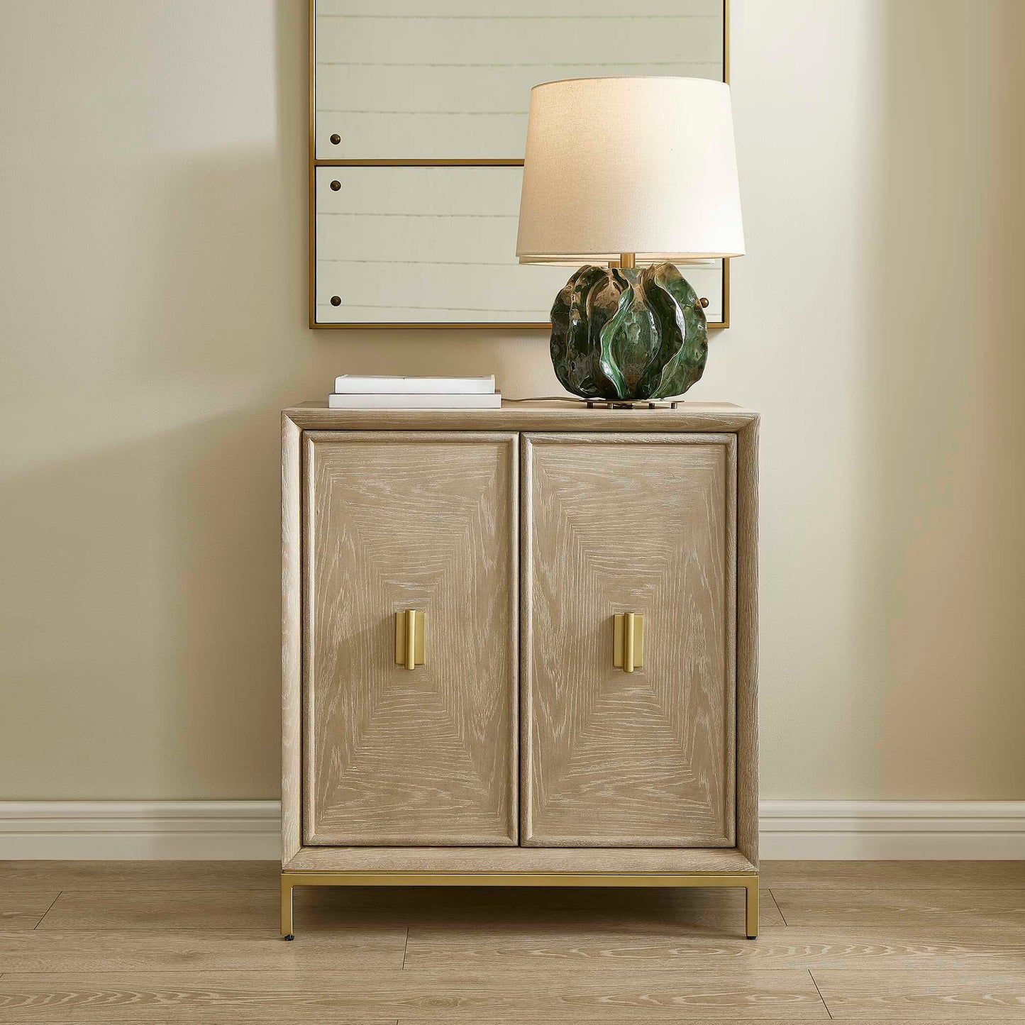 Alessia Washed 2 Door Cabinet