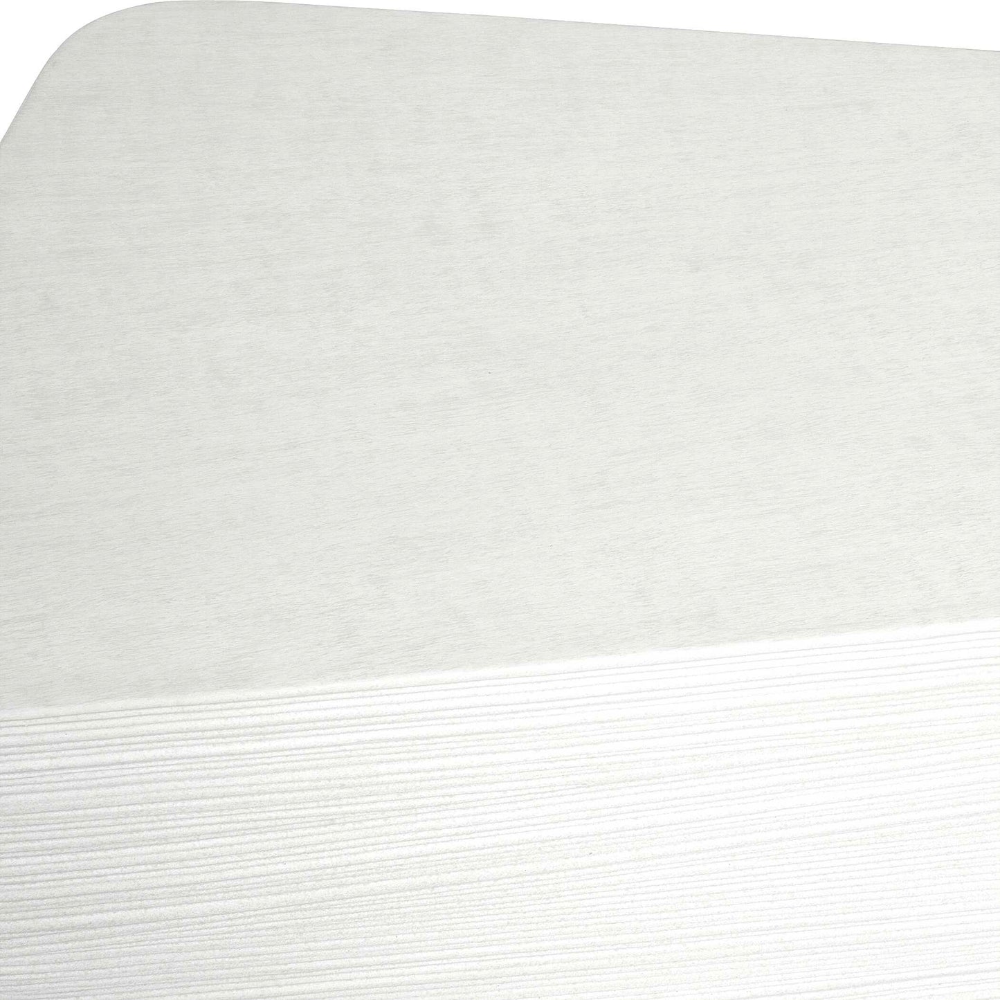 Saltwater White Concrete Coffee Table