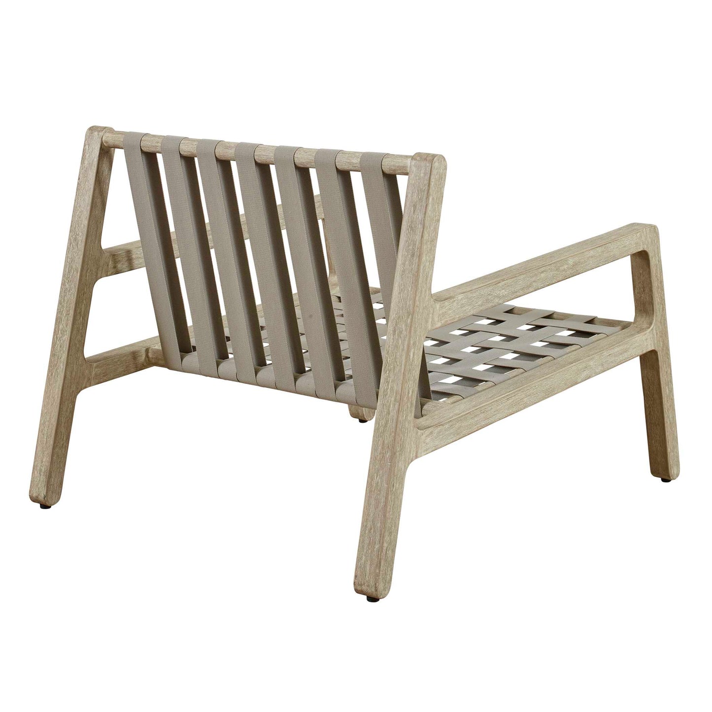 Strapped Outdoor Lounge Chair