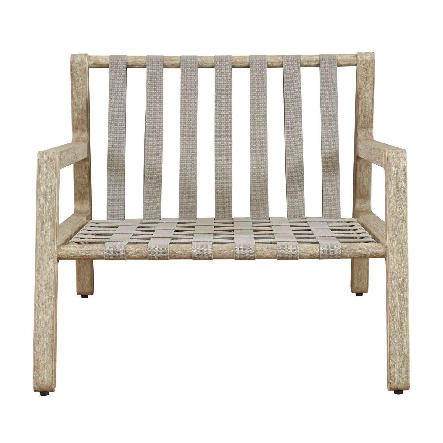 Strapped Outdoor Lounge Chair