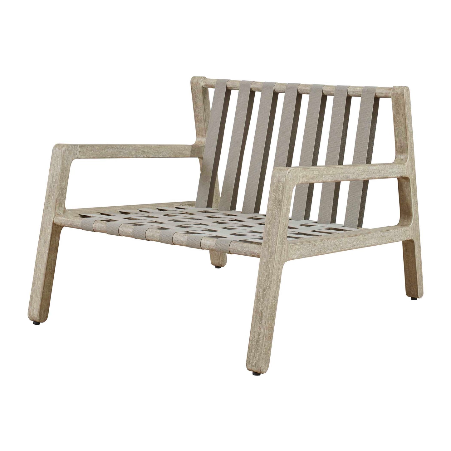 Strapped Outdoor Lounge Chair