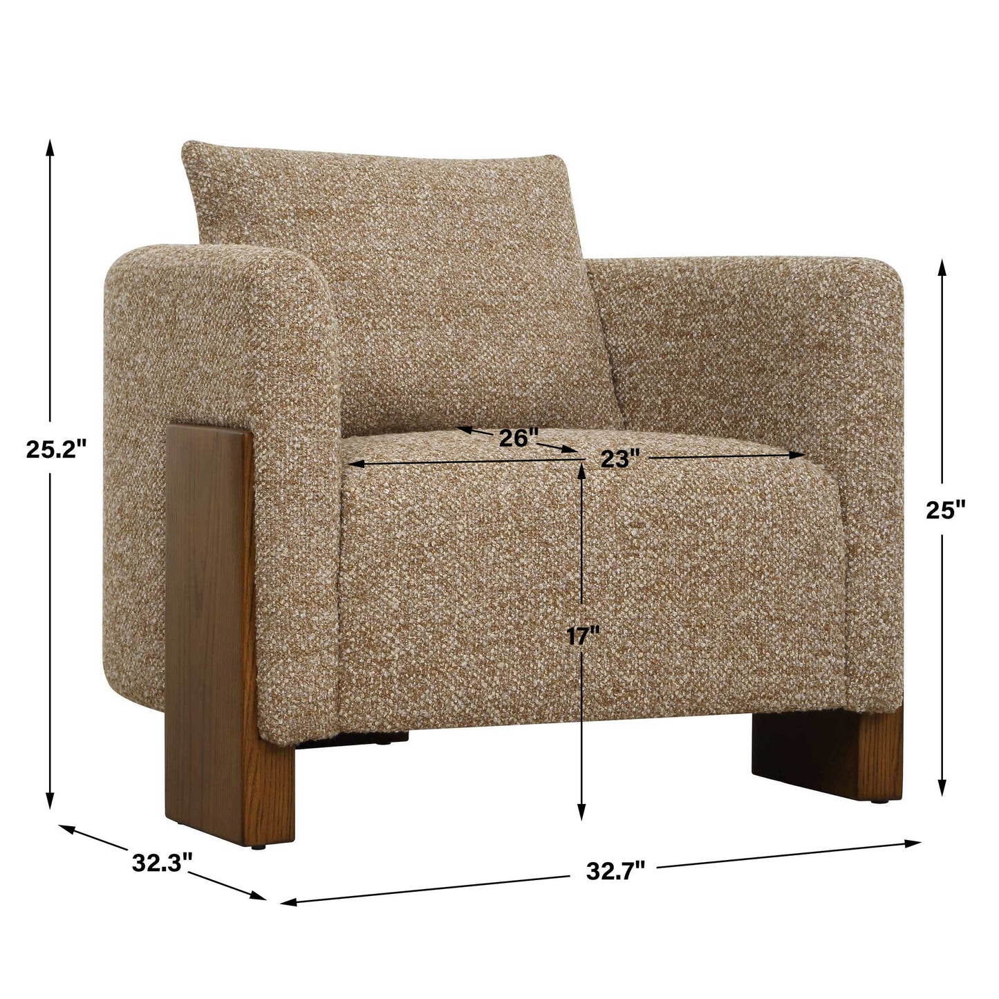 Halligan Upholstered Accent Chair