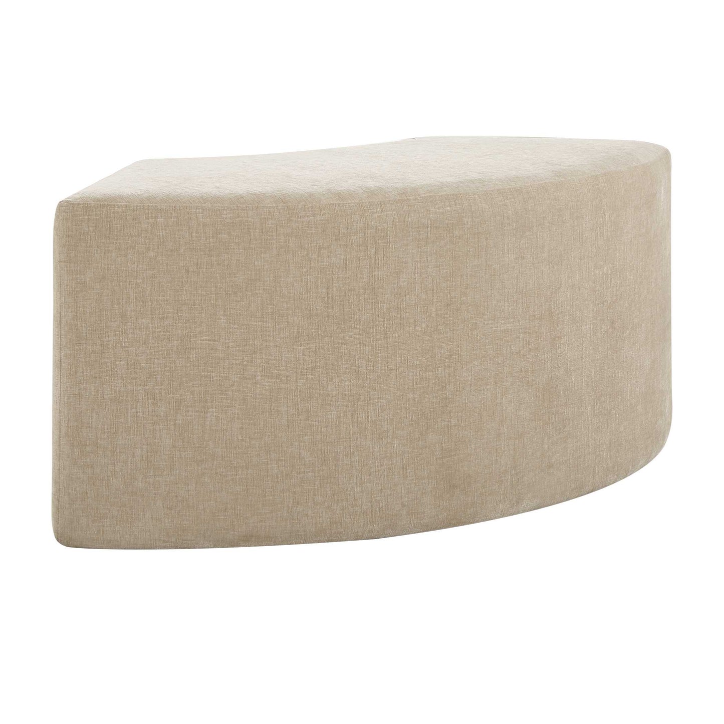 Khai Rounded Plush Dining Bench