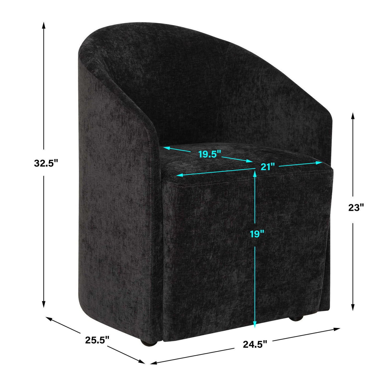 Harbor Charcoal Dining Chair