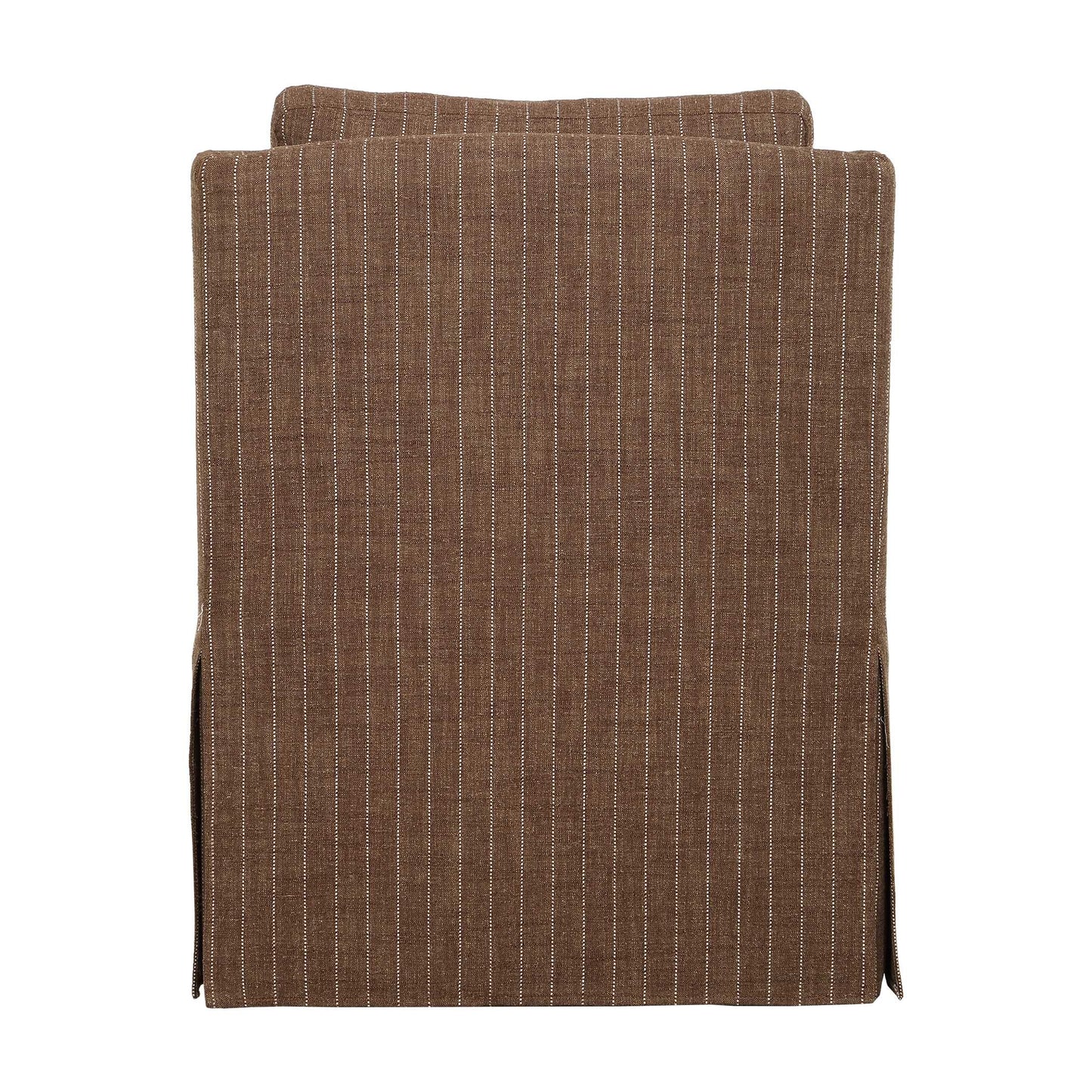 Luisa Pinstripe Swivel Chair