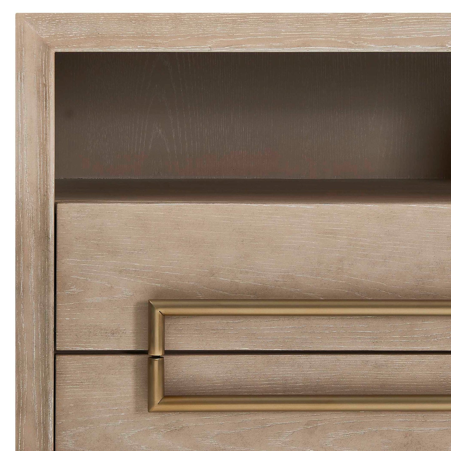 Alessia Modern Light Oak Side Table