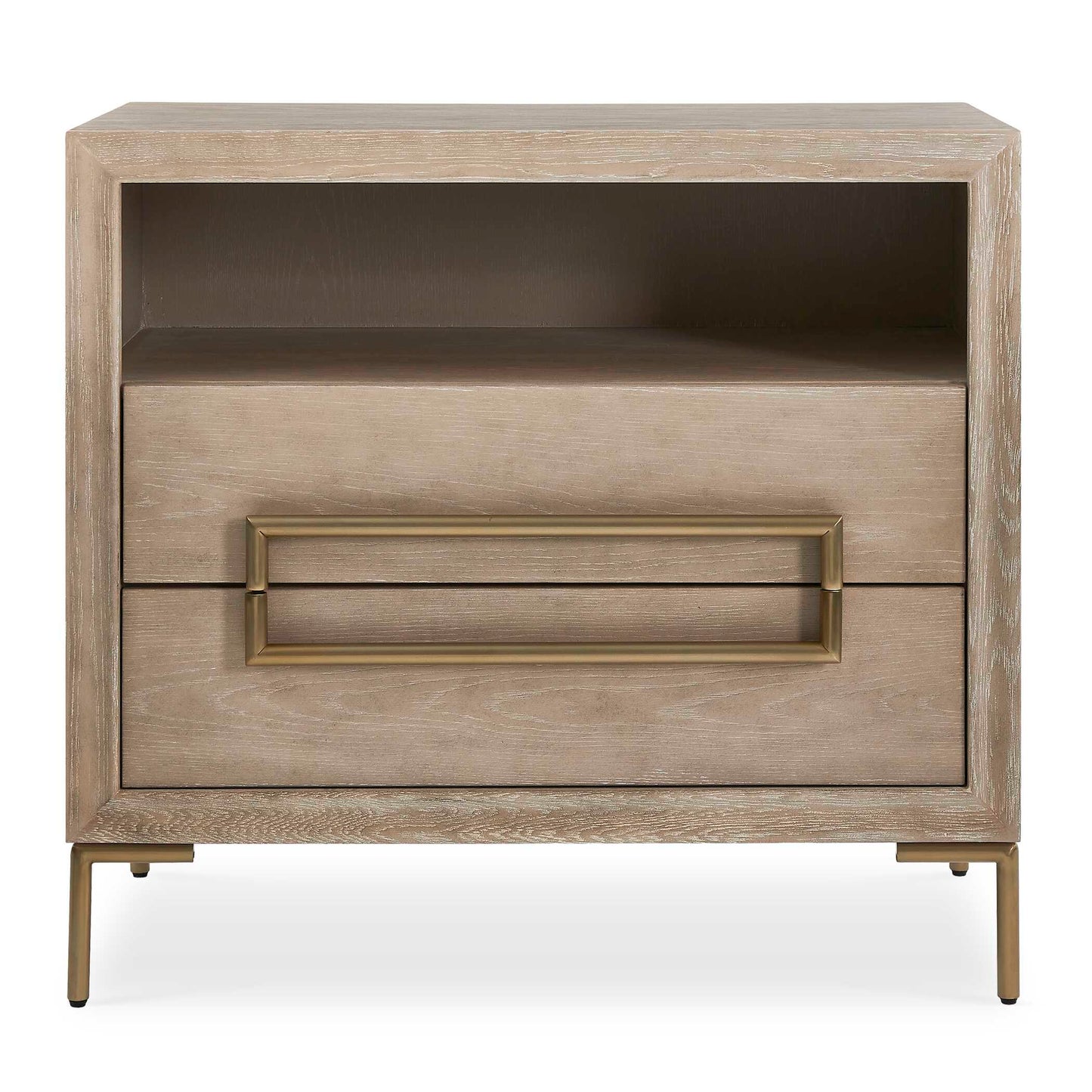 Alessia Modern Light Oak Side Table