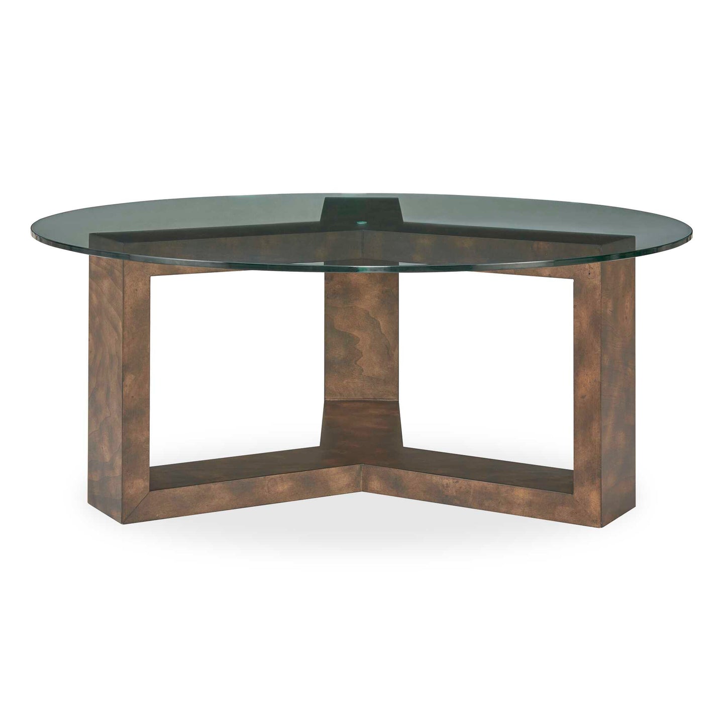 Ignis Round Glass Coffee Table