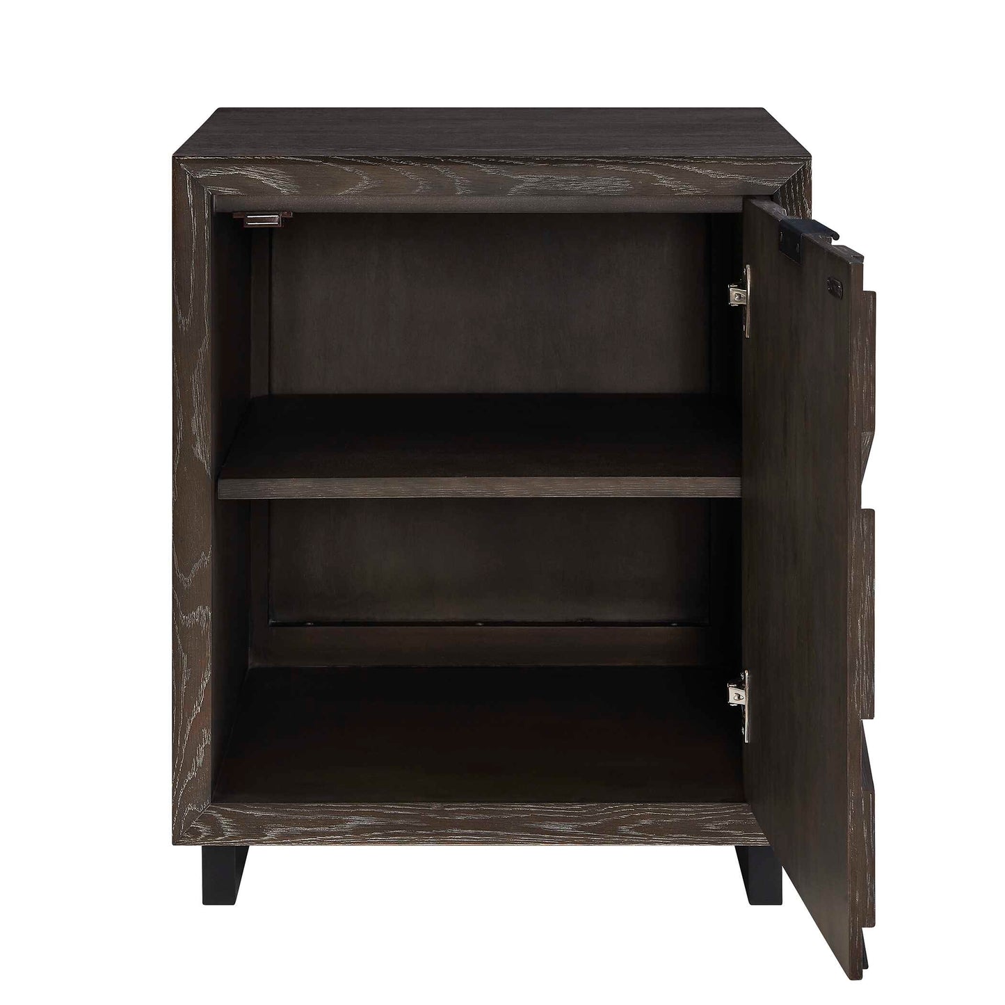 Barrett Dark Charcoal Oak Cabinet