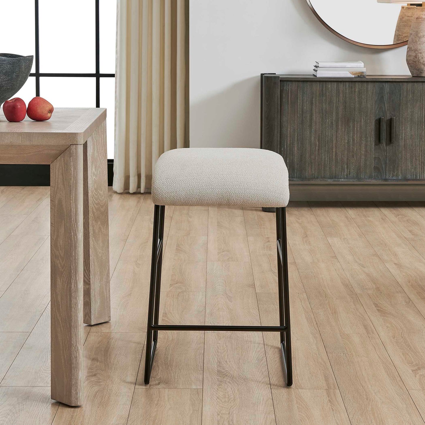 Arcane Ecru Counter Stool