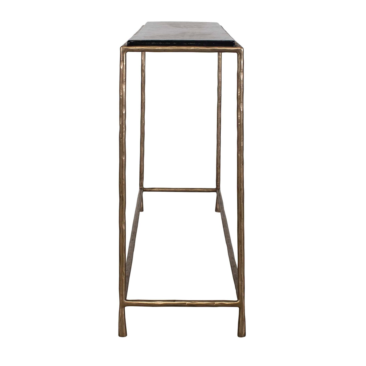 Ovard Minimalist Metal Console Table