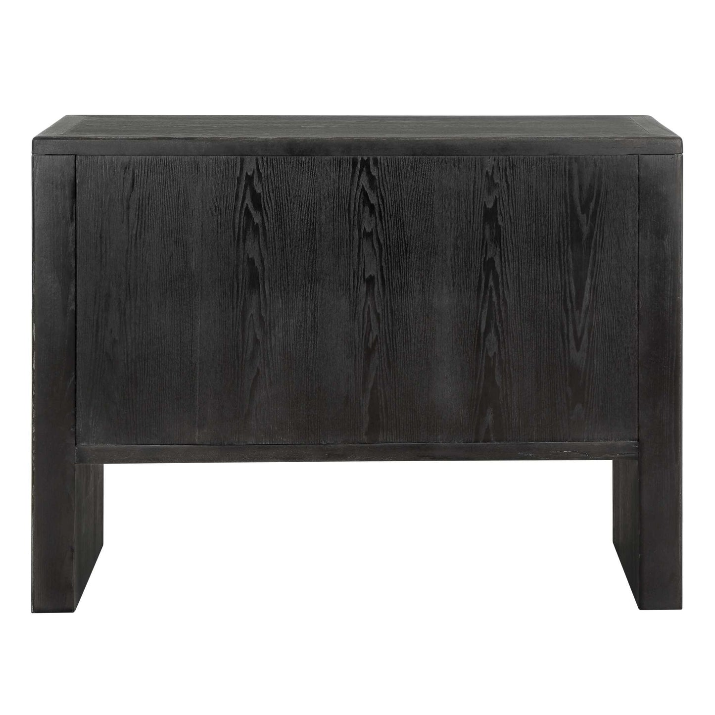 Bierk Dark Stain 2 Door Cabinet