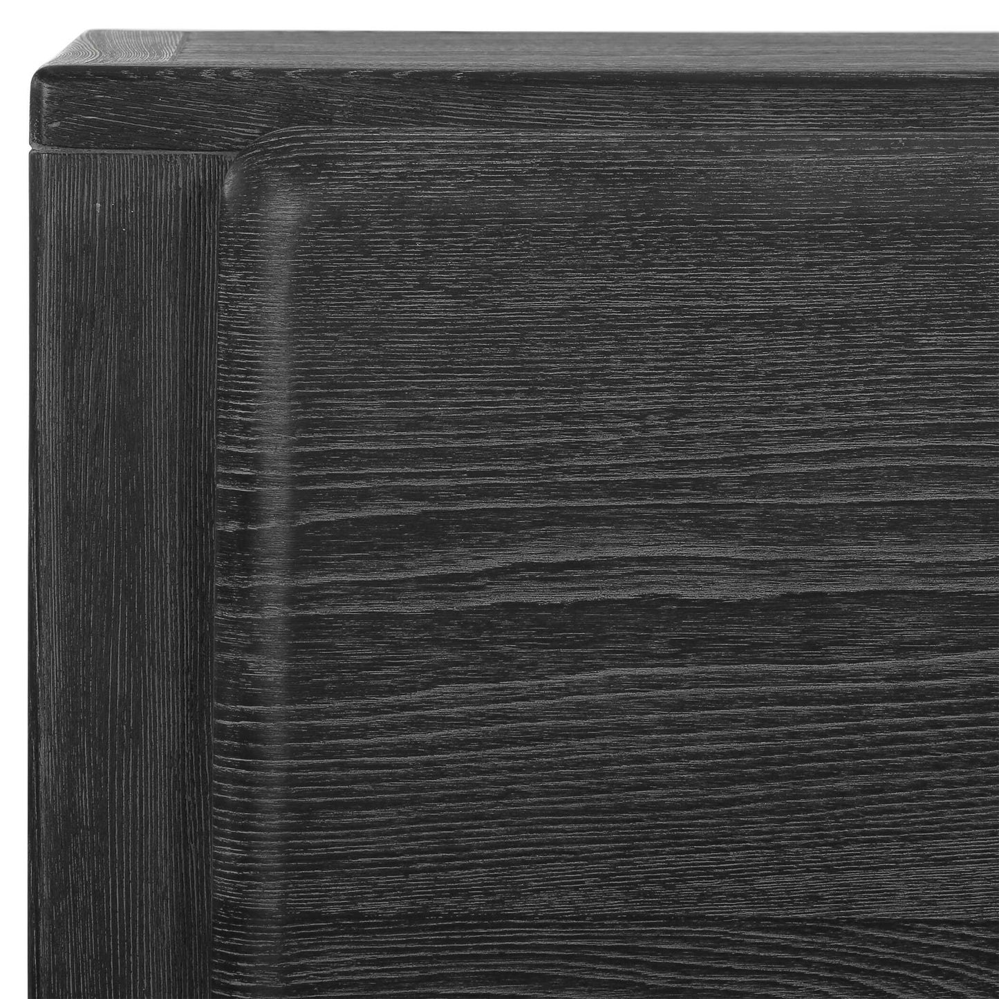 Bierk Dark Stain 2 Door Cabinet