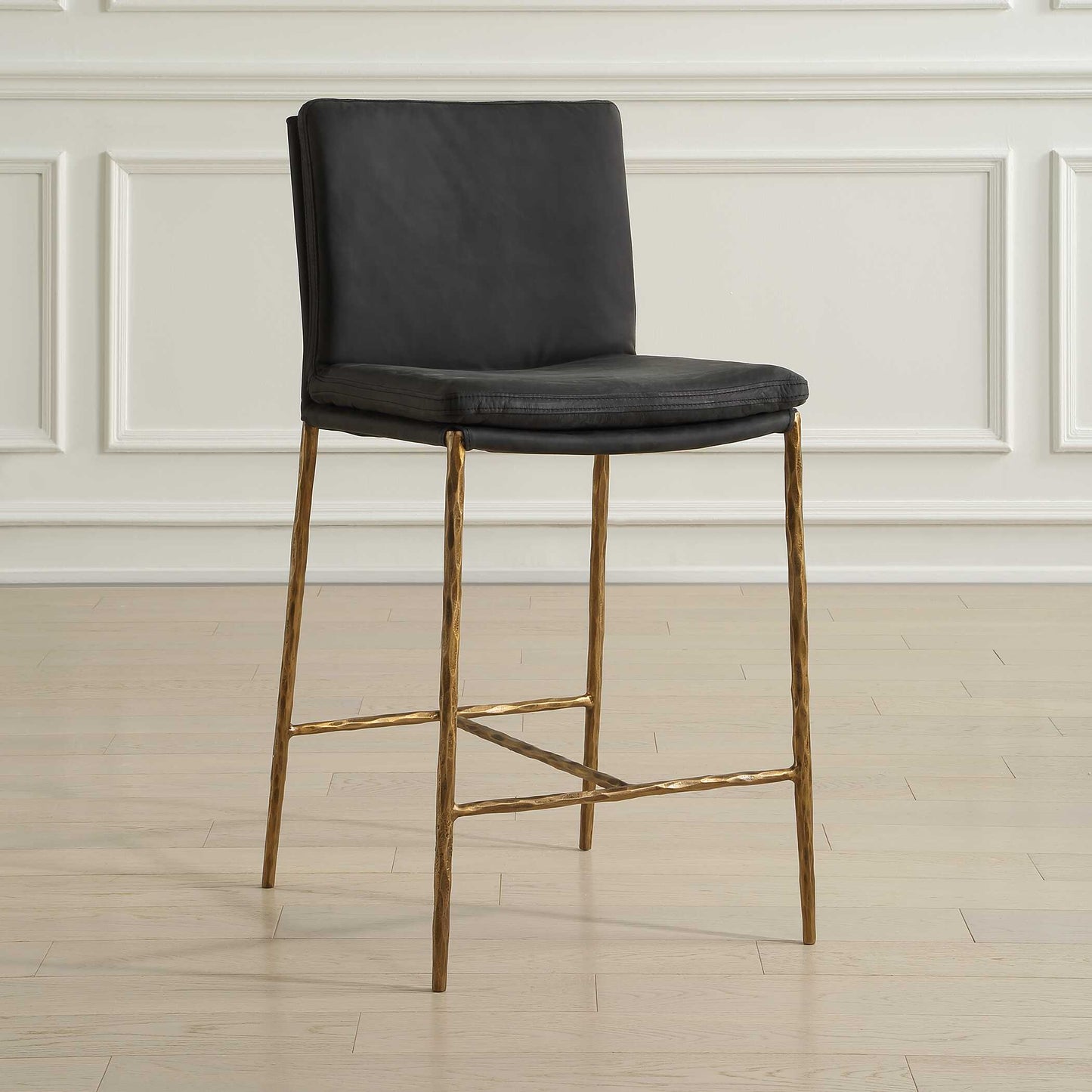Ascend Charcoal Counter Stool