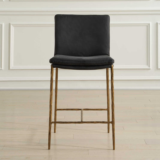 Ascend Charcoal Counter Stool