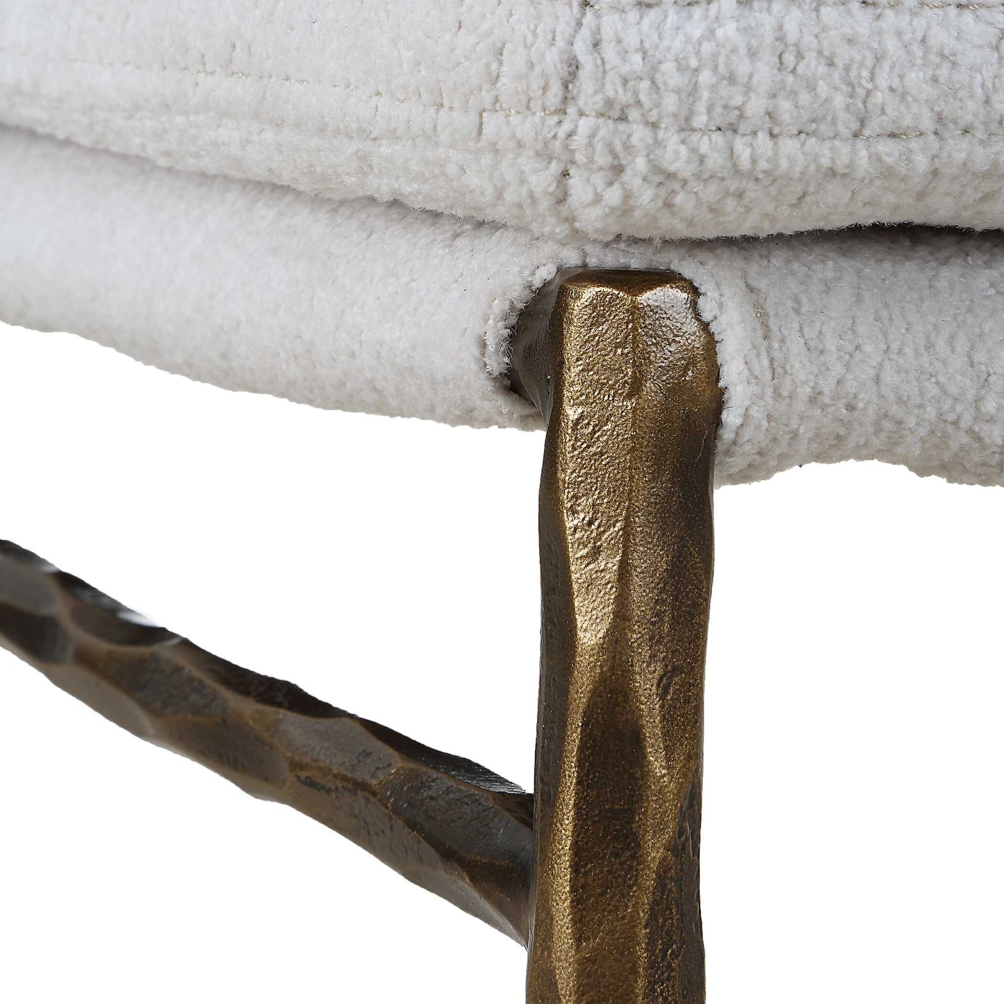 Ascend Textured White Dining Chair