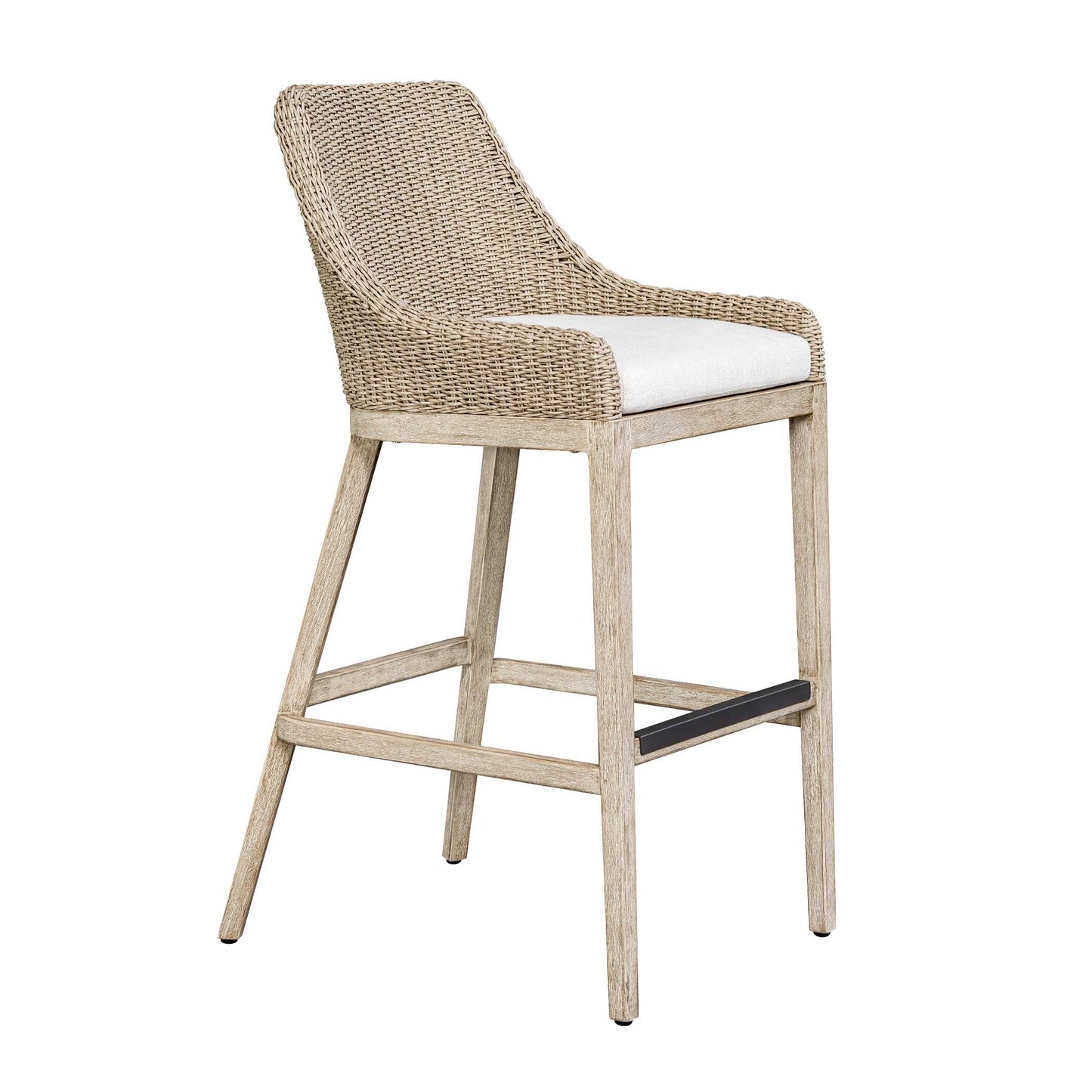Paloma Outdoor Wicker Bar Stool