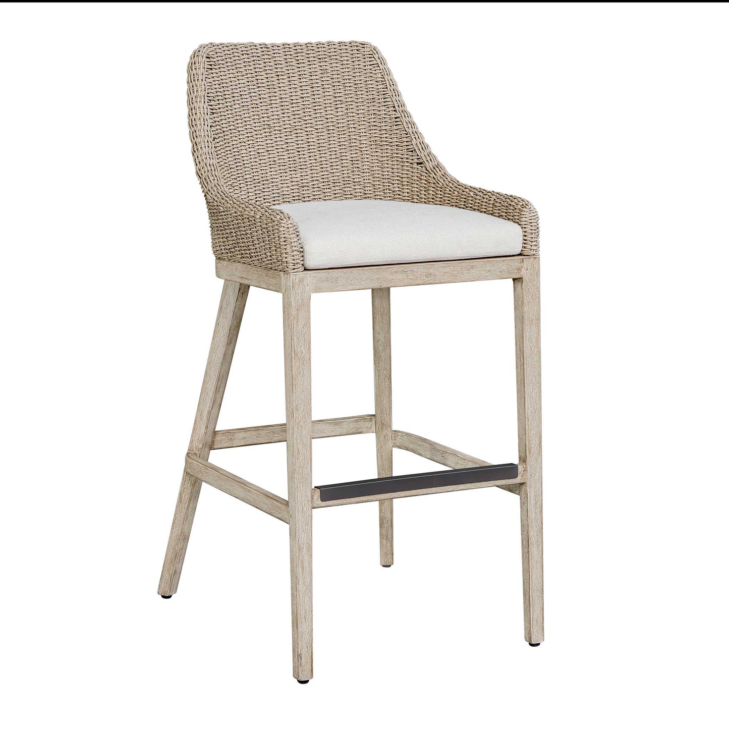 Paloma Outdoor Wicker Bar Stool