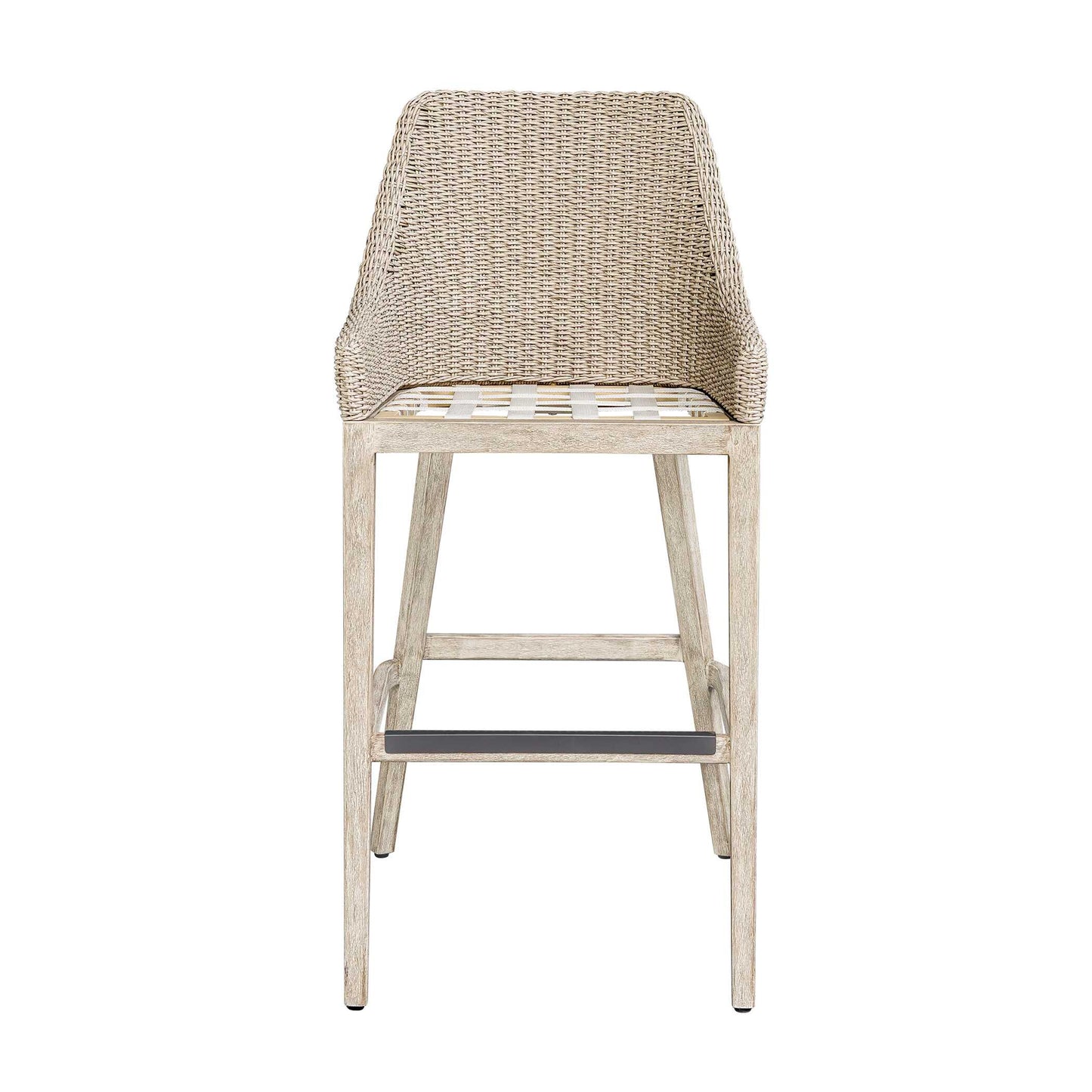 Paloma Outdoor Wicker Bar Stool