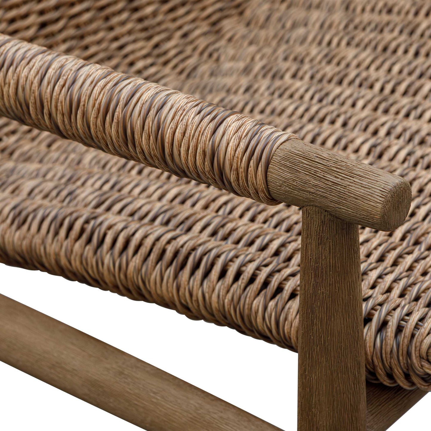 Sumba Golden Flax Outdoor Dining Chair