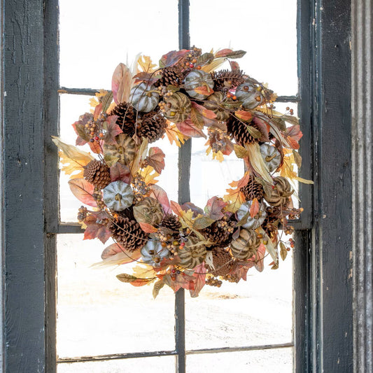 Farmhouse Autumn Wreath