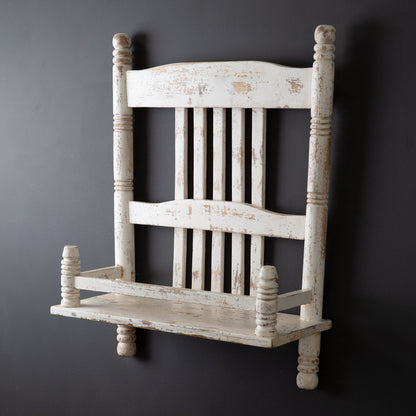 Farmhouse Chair Shelf