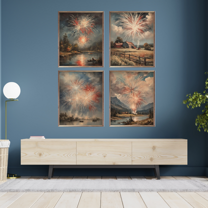 Americana Patriotic Wall Art Collection