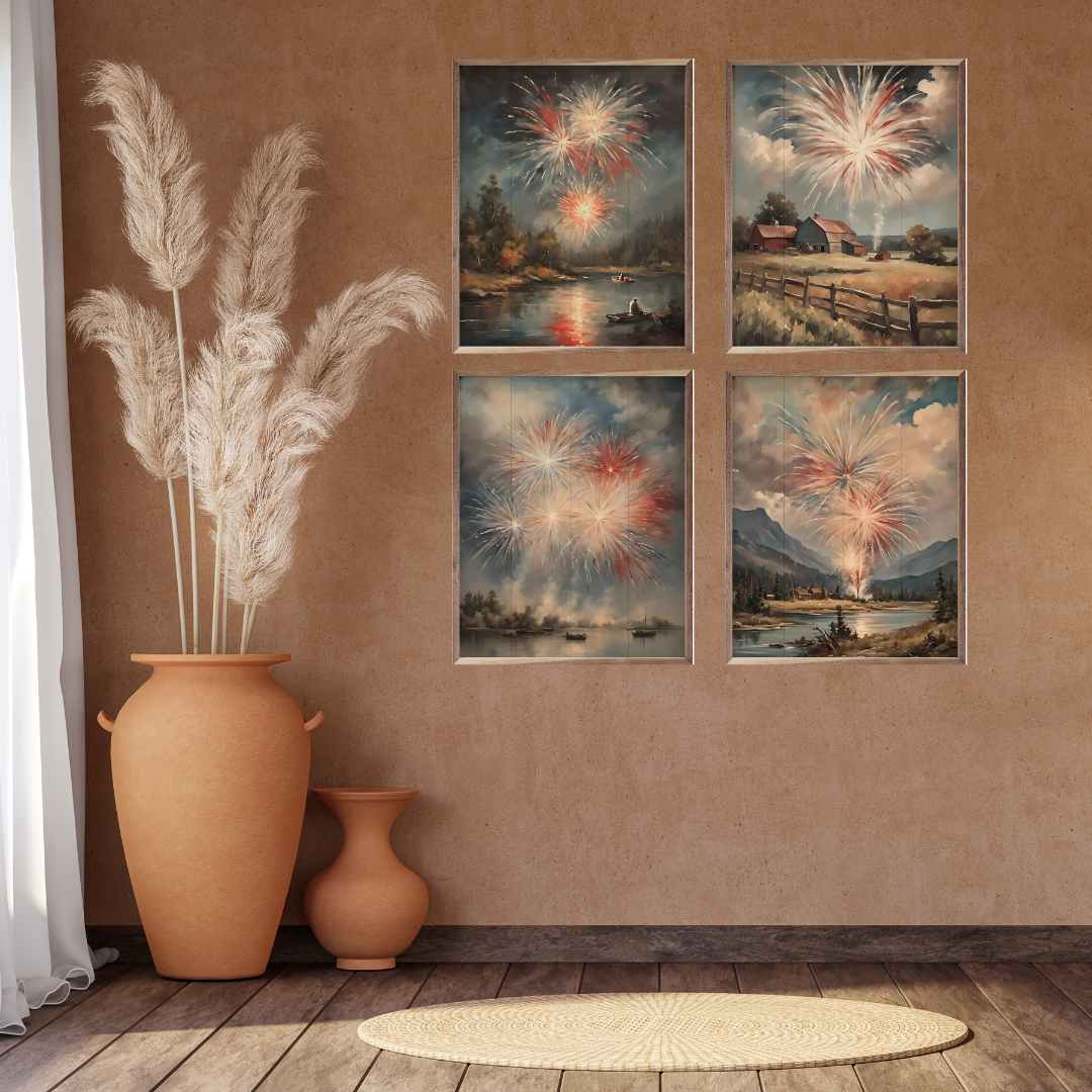 Americana Patriotic Wall Art All