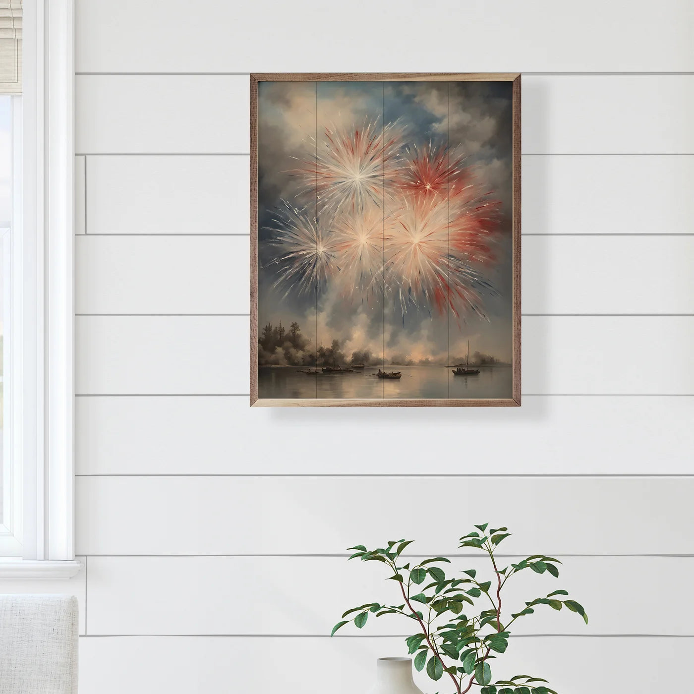 Americana Patriotic Wall Art Singular