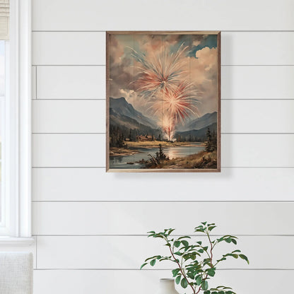 Patriotic Wall Art West Hanging