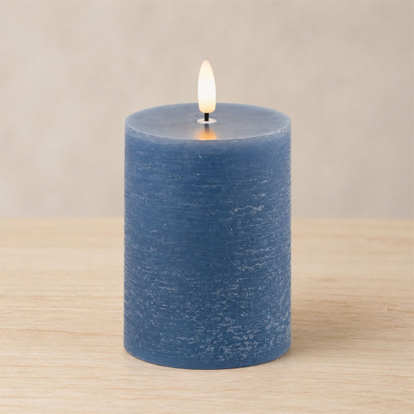 Flameless Blue Candle - 4in