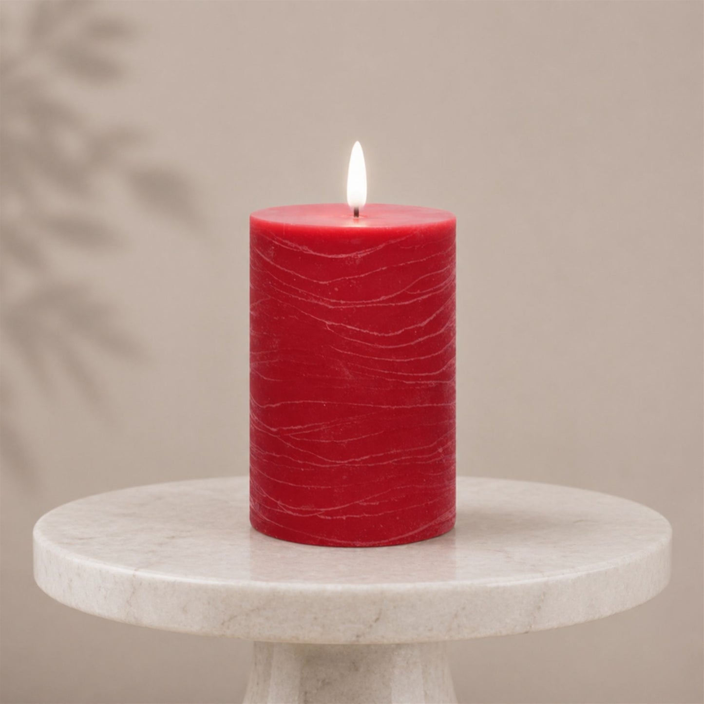 Flameless Red Candle - 4in