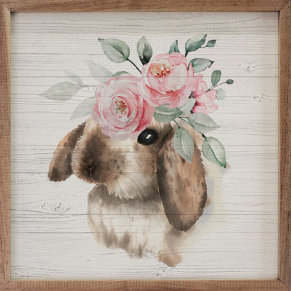 Flopsy Rabbit Wooden Art