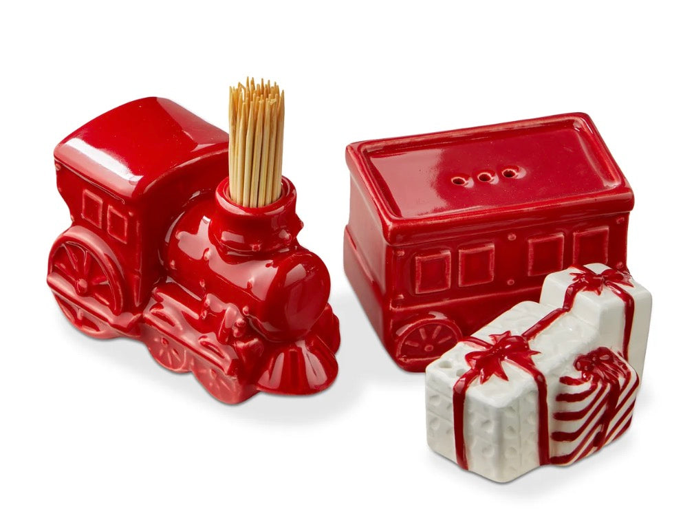 Train Salt & Pepper, Toothpick Set