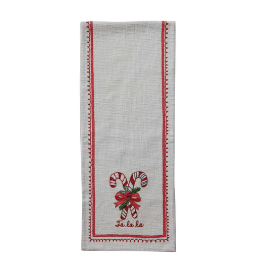 Candy Cane Table Runner
