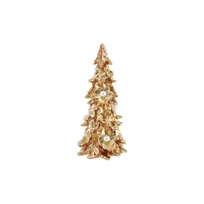 Gold Tree w/ Faux Pearls - Small